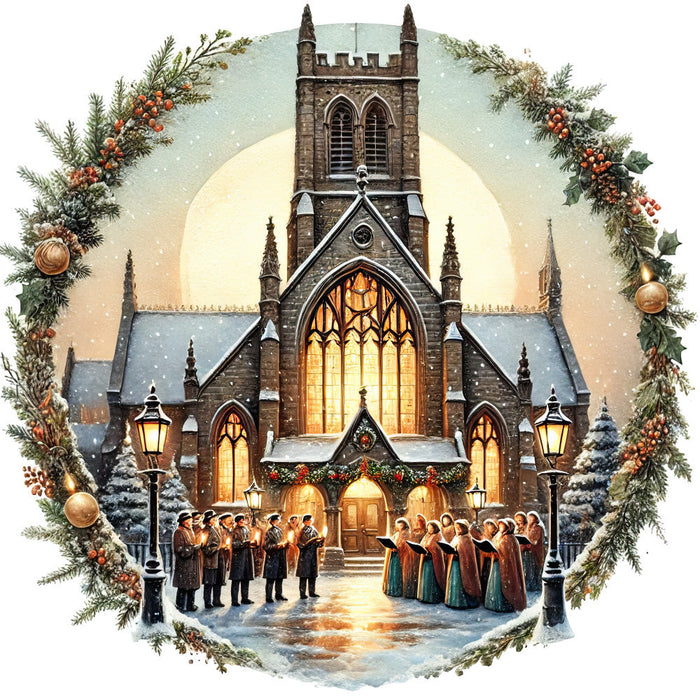Christian Churches Fabric Panel 19