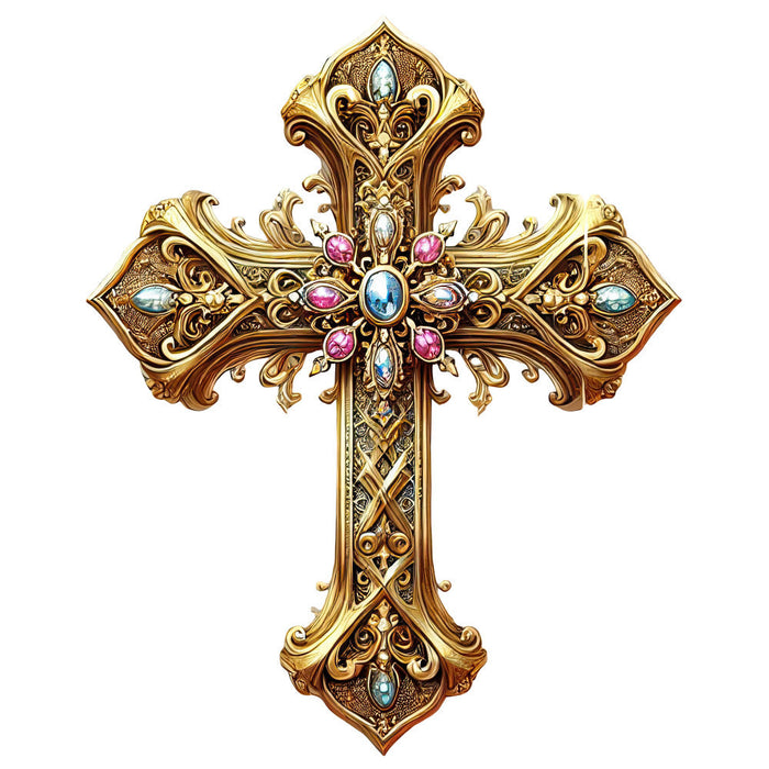 Catholic Symbols Fabric Panel 35