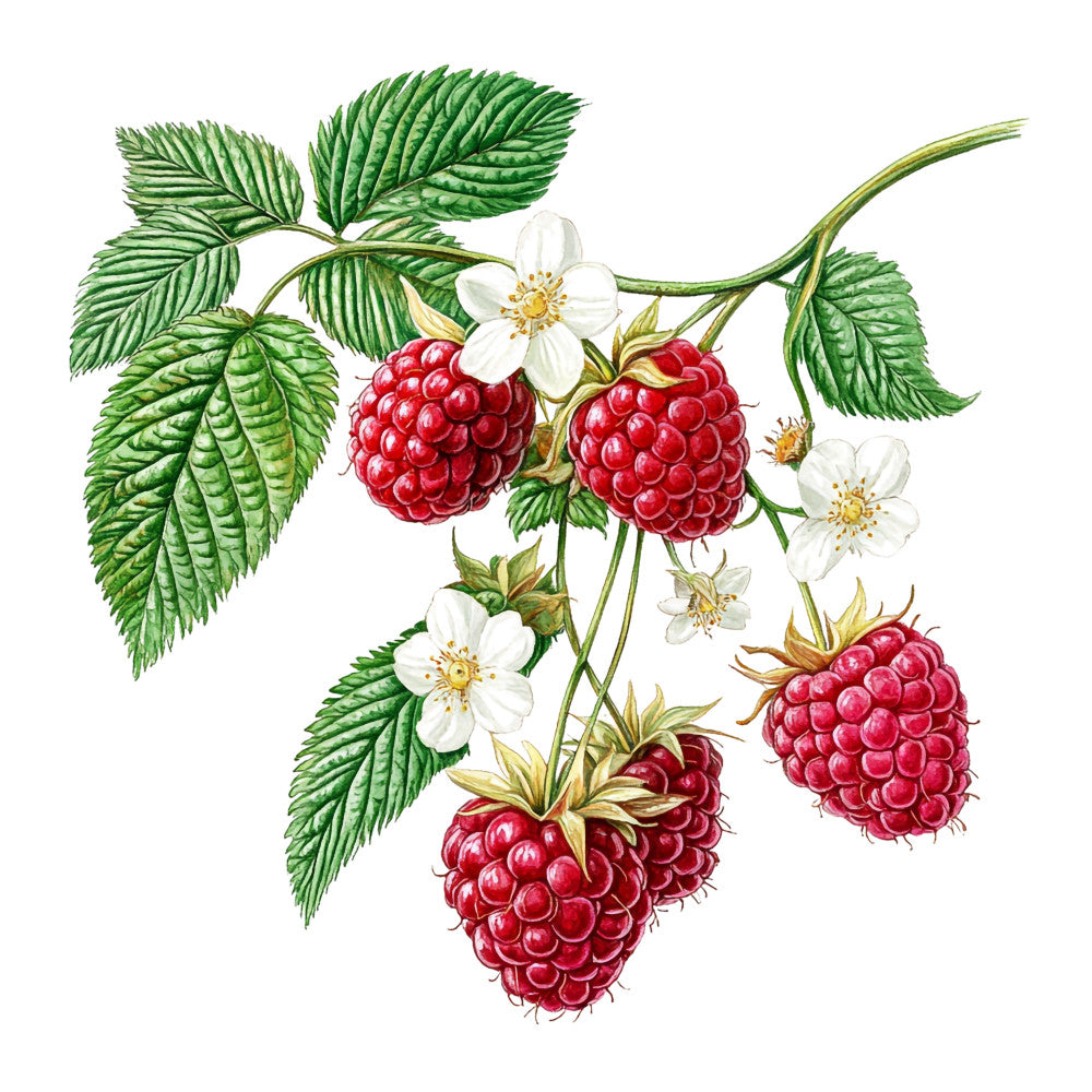 Flower Power Raspberry Fabric Raspberry Gardens Fabric Panel 8 — High Country Quilts