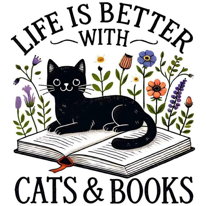 Funny Cat Lover Fabric Panel 16