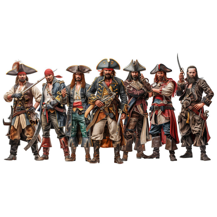 Pirate Jolly Fabric Panel 21