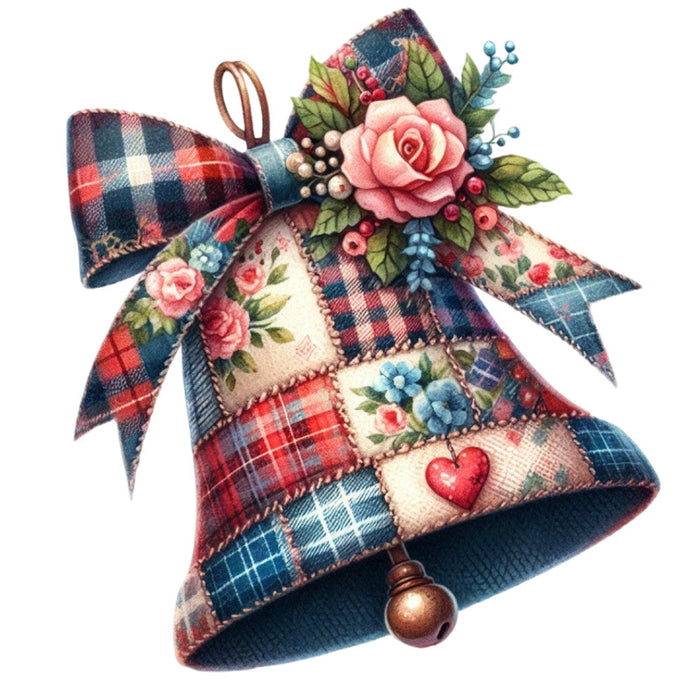 Patchwork Christmas Fabric Panel 10