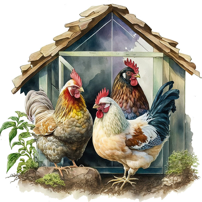 Life at the Farm Fabric Panel 7