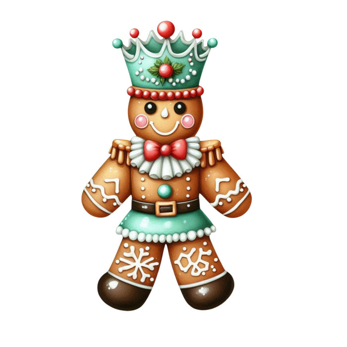 Christmas Nutcracker Scene Fabric Panel 17