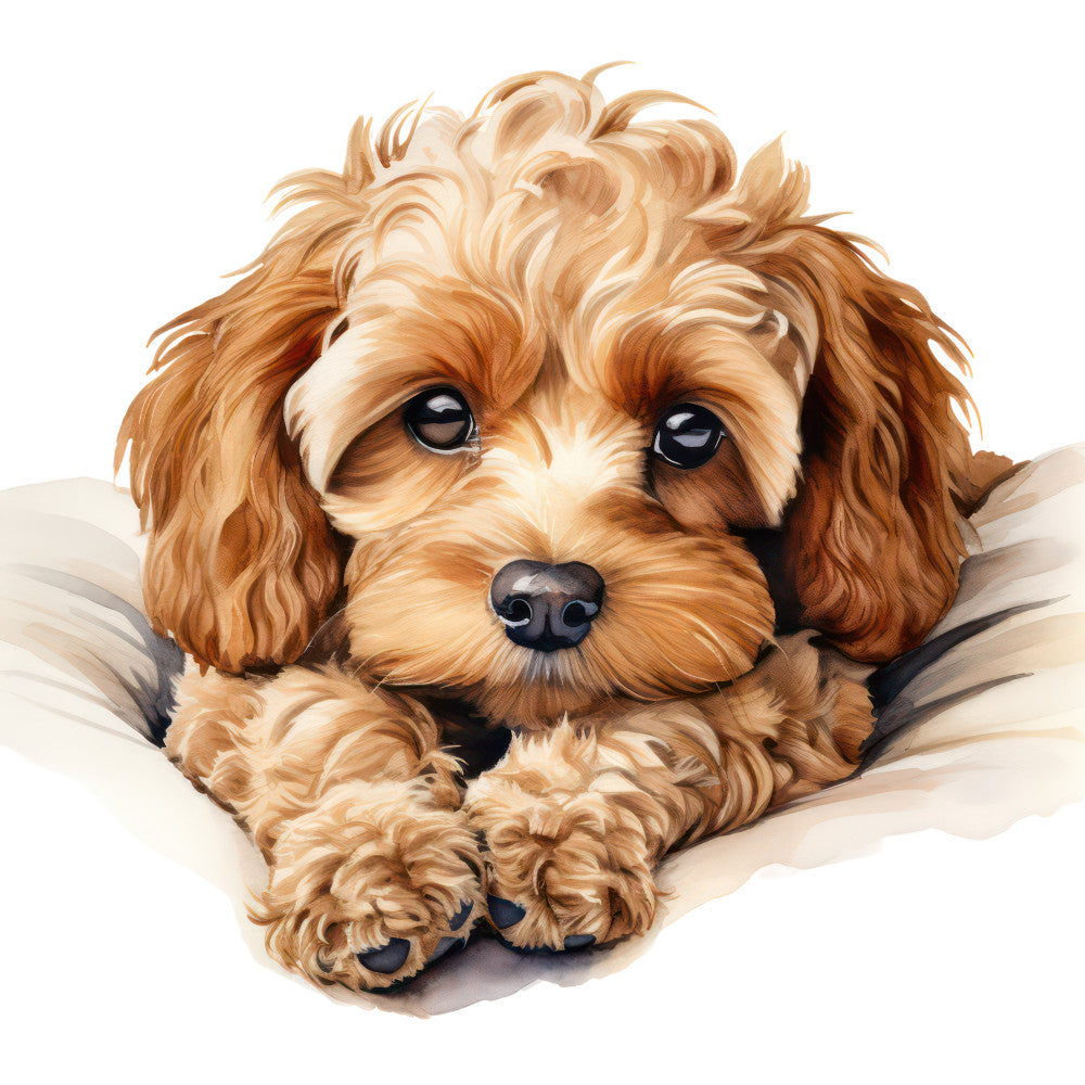 Cute Cavapoos Fabric Panel 44 — High Country Quilts