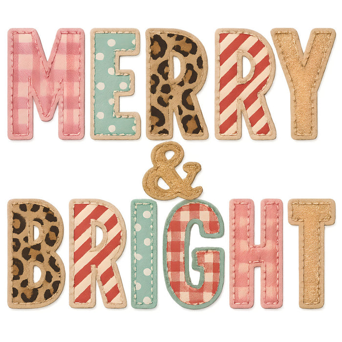 A Pink Christmas Fabric Panel 21