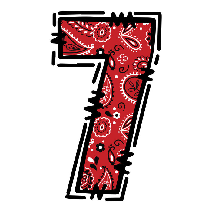 Cowboy Alphabet Fabric Panel 35