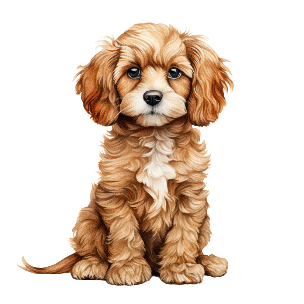 Cute Cavapoos Fabric Panel 64 — High Country Quilts