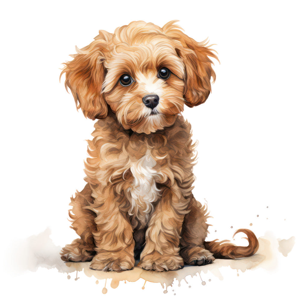Cute Cavapoos Fabric Panel 10 — High Country Quilts