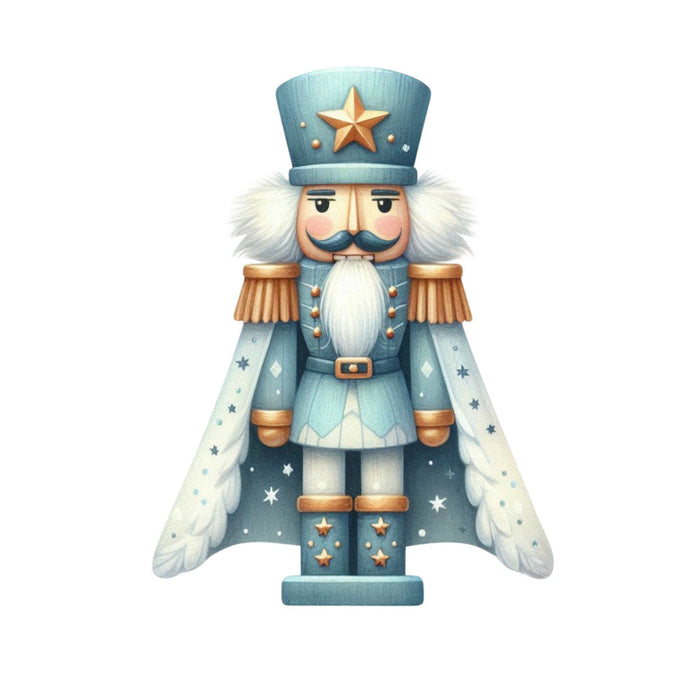 Christmas Nutcracker Scene Fabric Panel 30