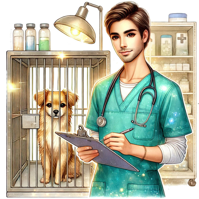 Veterinary Clinic Fabric Panel 27