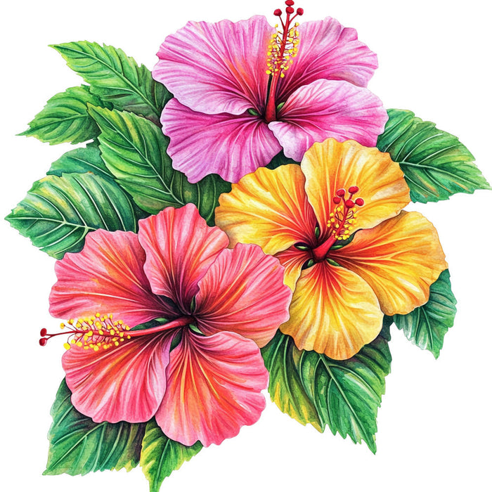 Hawaiian Paradise Fabric Panel 6