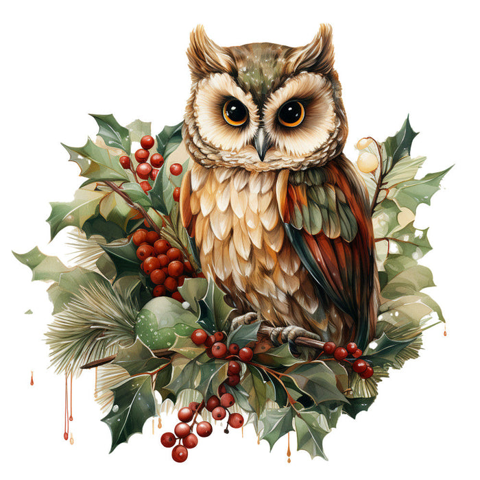 Elegant Christmas Fabric Panel 45