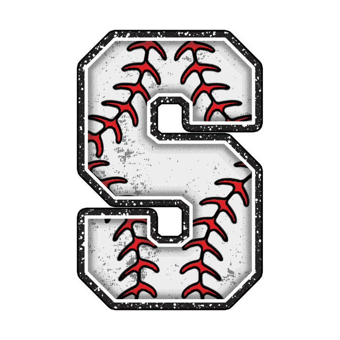 Baseball Alphabet Fabric Panel 28