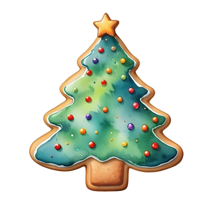 Christmas Element Fabric Panel 2