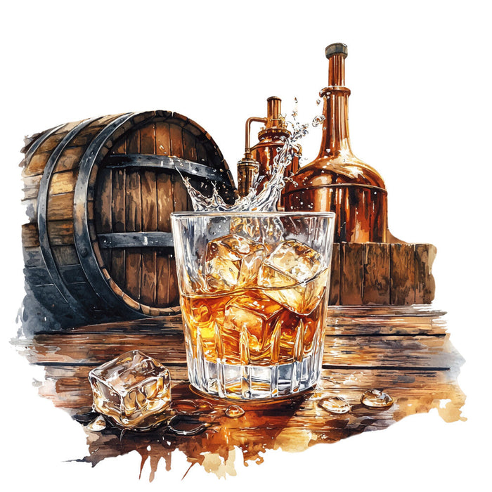 Bourbon Trail Fabric Panel 13