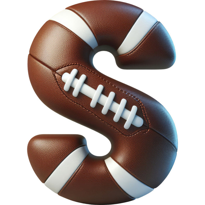 Football Alphabet Fabric Panel 27