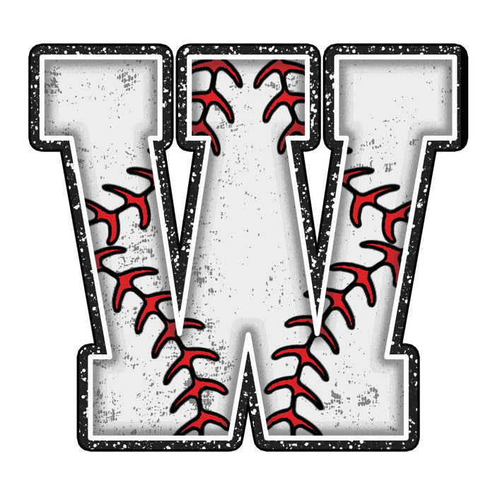 Baseball Alphabet Fabric Panel 32