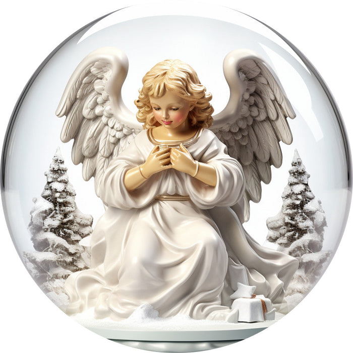 Nativity Christmas Ornaments Fabric Panel 16