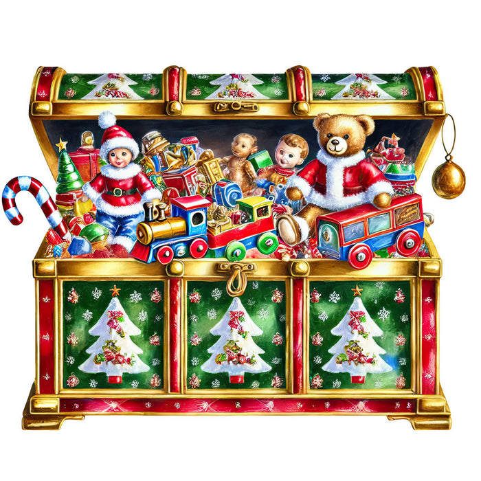 Christmas Toys Fabric Panel 18