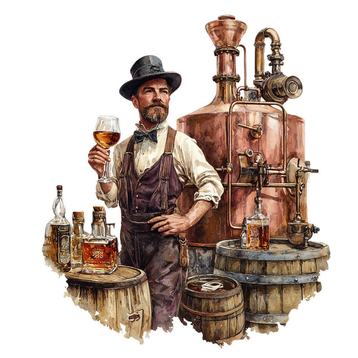 Bourbon Trail Fabric Panel 18