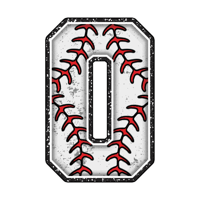 Baseball Alphabet Fabric Panel 25