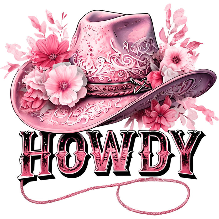 Coquette Cowgirl Fabric Panel 20