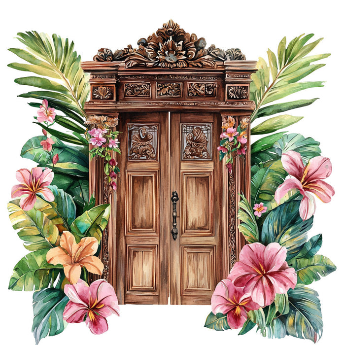 Thailand Resort Fabric Panel 15