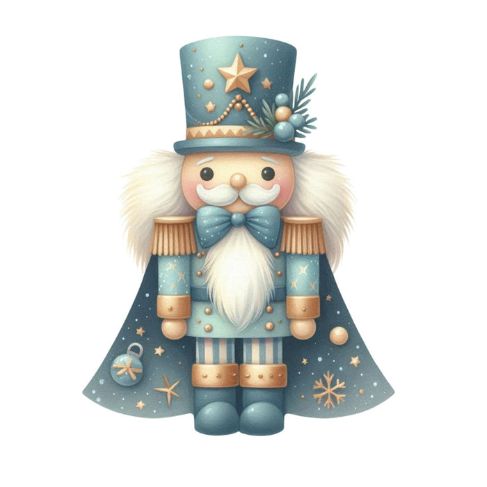 Christmas Nutcracker Scene Fabric Panel 24
