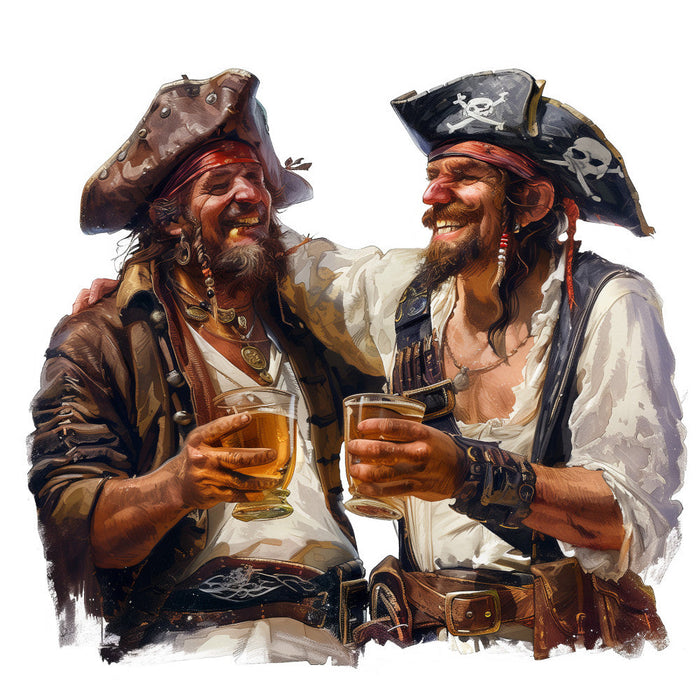 Pirate Jolly Fabric Panel 29