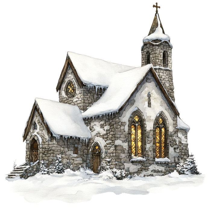 Winter Scotland Fabric Panel 14