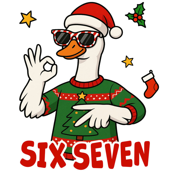 Six Seven Christmas Fabric Panel 9