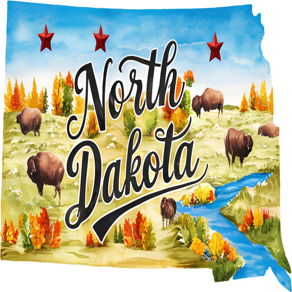 Classic US States Fabric Panel 17 — High Country Quilts