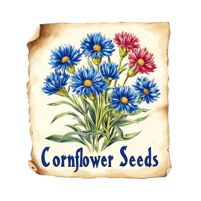 Vintage Seed Packet Fabric Panel 1
