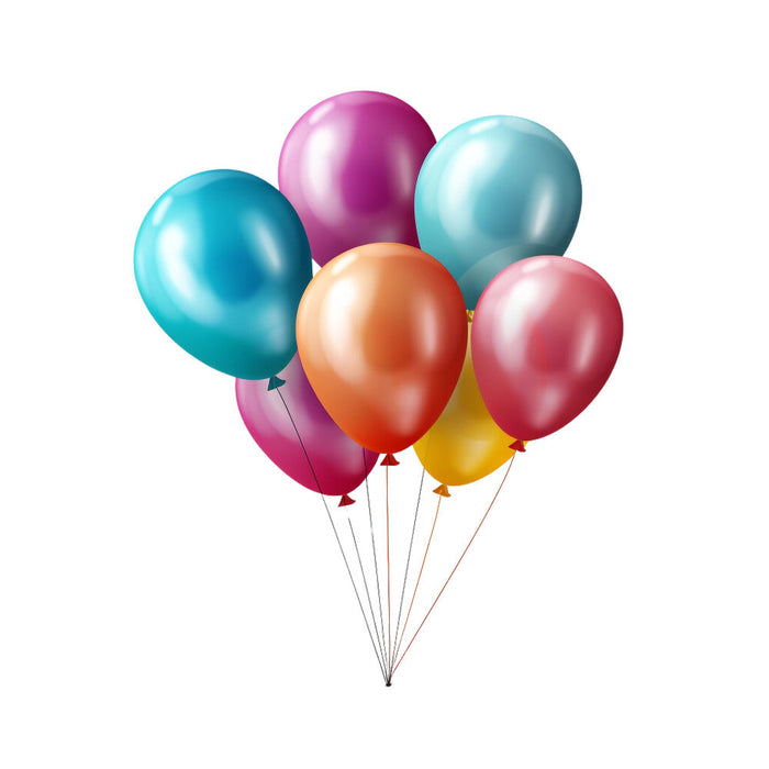 Party Balloons Fabric Panel 5