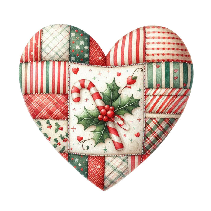 Christmas Patchwork Fabric Panel 15