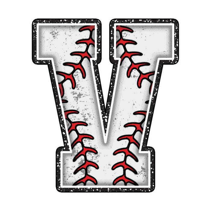Baseball Alphabet Fabric Panel 31