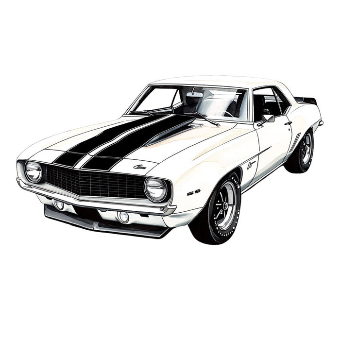 Muscle Cars Fabric Panel 4