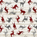 TT Multi Buffalo Plaid Deer Decals Softie Minky