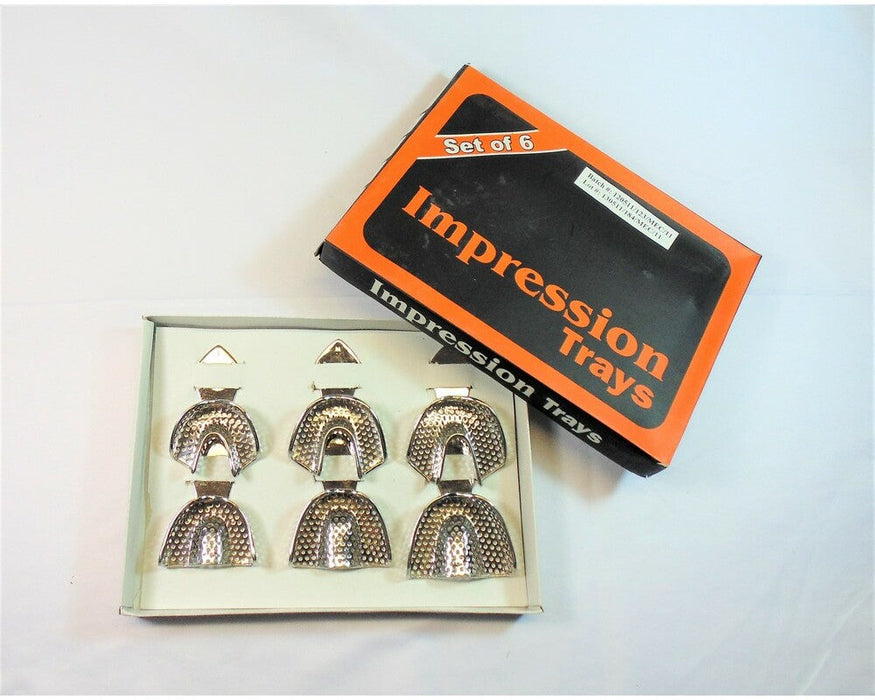 Pediatric Impression Trays (Set of 6)