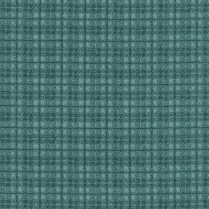 MY Woolies Flannel Plaid-Teal