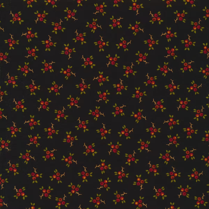 HG Quiet Grace Berry Sprigs by Kim Diehl Black