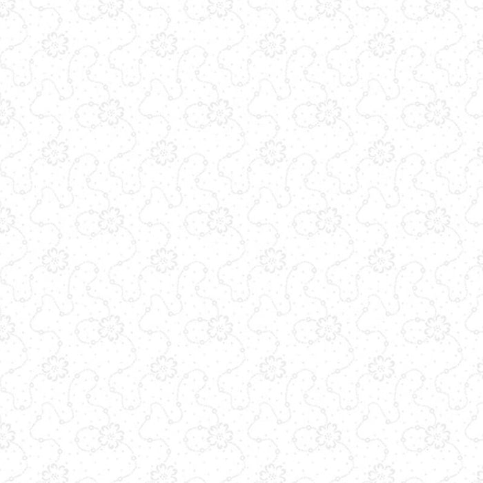 BE Calico Floral White - Classic Keepsakes