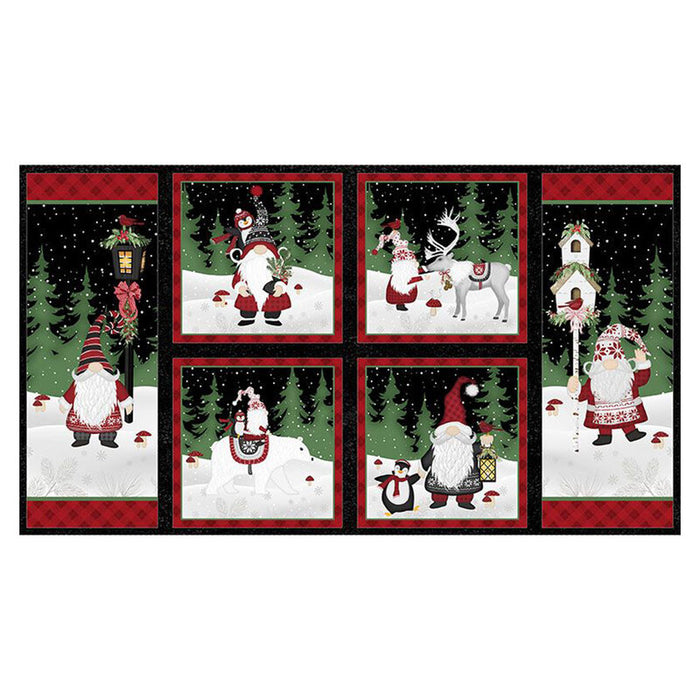 Snowy Gnomies Panel