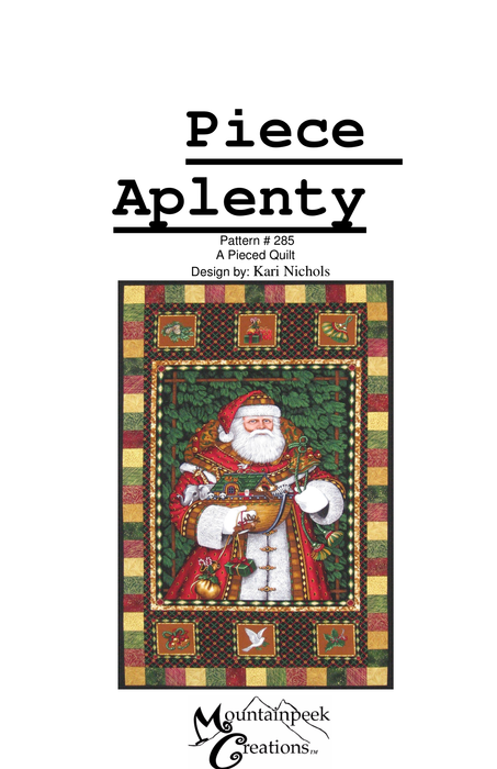 Piece Aplenty quilt pattern