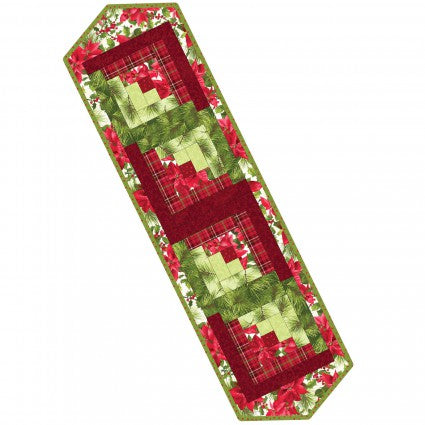 MY Poinsettia & Pine Runner kit