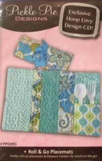 Pickle Pie Roll and Go Placemats