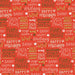 PBS Happy Howlidays Words Red