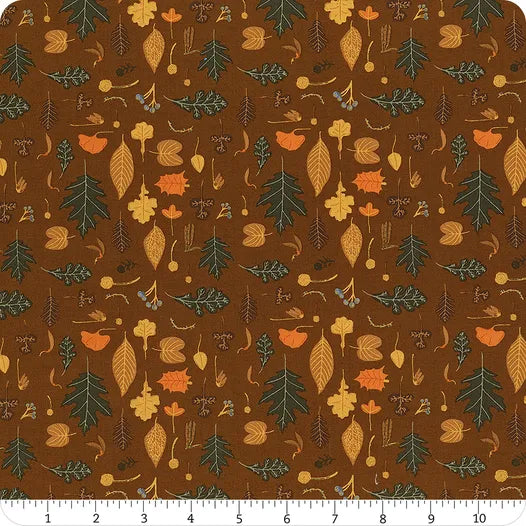 RB Pumpkin Spice Brown C14991 Leaves