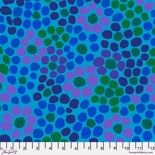 FS Flower Dot - Blue